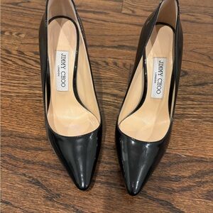 Jimmy Choo patent leather pumps